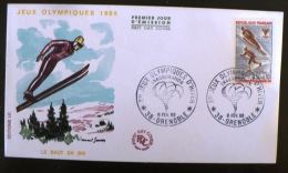 FRANCE Jeux Olympiques, GRENOBLE 1968. Yvert 1543 FDC. Enveloppe 1er Jour. - Hiver 1968: Grenoble