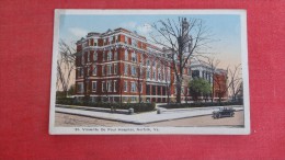 - Virginia> Norfolk St Vincents De Paul Hospital    -----ref   1918 - Norfolk
