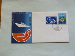 F.D.C    ICAO, SAFETY IN THE AIR 12 JUNE 1978 - Used Stamps