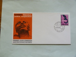 F.D.C    NAMIBIE LIBERATION, JUSTICE, COOPERATION - Used Stamps