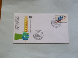 F.D.C    WIRTSCHAFTS - UND SOZIALRAT - Used Stamps