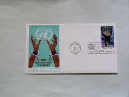 F.D.C   NAMIBIE  RESPONSABILITE DIRECTE DES NATIONS UNIES - Used Stamps