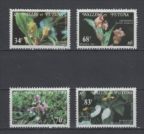 (S1255) WALLIS AND FUTUNA, 1982 (Orchids And Rubiaceae). Complete Set. Mi ## 416-419. MNH** - Neufs