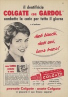 # TOOTHPASTE COLGATE PALMOLIVE 1950s Advert Pubblicità Publicitè Reklame Dentifricio Zahnpaste Oral Dental Healthcare - Attrezzature Mediche E Dentistiche