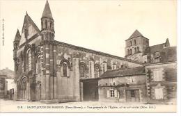 SAINT JOUIN DE MARNES. VUE GENERALE DE L´ EGLISE . - Saint Jouin De Marnes