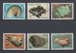 (S1253) WALLIS AND FUTUNA, 1985 (Seashells). Complete Set. Mi ## 479-484. MNH** - Unused Stamps