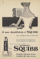 # DENTIFRICIO  SQUIBB 1950s Advert Pubblicità Publicitè Reklame Toothpaste Zahnpaste Oral Dental Healthcare - Matériel Médical & Dentaire