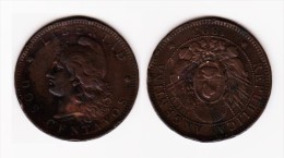 ® ARGENTINA: 2 Centavos De 1895 - Argentinië
