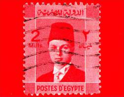 EGITTO - EGYPTE - Usato - 1937 - Reali - Re Farouk - King Farouk - 2 - Oblitérés