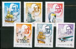 HUNGARY-1987. Antarctic Research Cpl.Set MNH!! - Ungebraucht