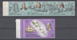 Nouvelles Hébrides  N° 394 à 397  Neuf ** - Unused Stamps
