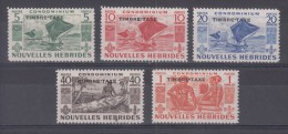 Nouvelles Hébrides  Taxe  N° 26 à 30   Neuf ** - Unused Stamps