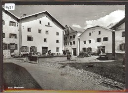 GRÖSSE 10x15 - SENT - DORFPLATZ - TB - Sent