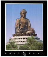 (444) Hong Kong - Lantau Island Great Buddha Statue - Buddhismus