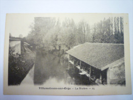 VILLEMOISSON-sur-ORGE  (Essonne)  :  La  RIVIERE    - Saint Michel Sur Orge