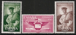 FERNANDO POO-1962-ED. 210 A 212 COMPLETA-DIA DEL SELLO-NUEVO SIN FIJASELLOS - Fernando Po