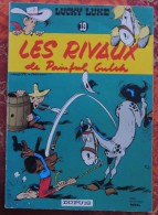 Morris Et Goscinny : Lucky Luke - N°19 : Les Rivaux De Painful Gulch - © 1969 - Ed. Dupuis - 46 P. - Offert Par Total - Lucky Luke