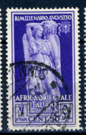 1938 -  Italia - COLONIE - Africa Orientale Italiana - Sass. N.  24 - Used  -  (C01012015..) - Italian Eastern Africa