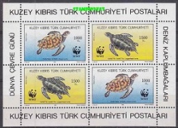 Northern Cyprus 1992 Turtles M/s ** Mnh  (23724) - Cartas & Documentos