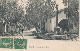 83 // RIANS  Avenue De La Gare - Rians