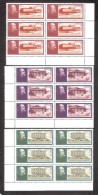 Lenin 1990 USSR MNH  3 Stamps Blocks Of 6 Mi 6075-7  120th Birth Anniversary Of V.I. Lenin  Museums Of Lenin CV 12,0 &eu - Neufs