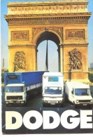 Paris Tour Eiffel : Campagne De Presse 1980 DODGE Poids Lourd Camion Camionnette - Trucks, Vans &  Lorries