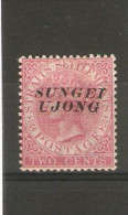 MALAYA NEGRI SEMBILAN (SUNGEI UJONG) 1885-90 2c SG 38 LIGHTLY MOUNTED MINT Cat £60 - Negri Sembilan