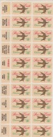 Complete Plate Strip Of 20 Scott # 1552a 10¢ Christmas Issue Peace On Earth"MNH Catalogue $4.50 - Numéros De Planches