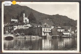 PONTE TRESA - B ( ACCROC EN HAUT ET USURE AUX ANGLES ) - Tresa