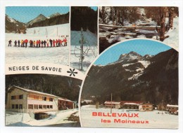74 - Bellevaux - Home D'enfants "Les Moineaux" ; Les Champs De Neige Et Son Téléski - Bellevaux