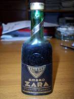 Amaro Zara Liquore Stomatico Digestivo: Bottiglia Mignon Tappo Metallo. Antica Ditta Romano Vlahov Bologna - Spirituosen