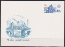 DDR Ganzsache 1987 MiNr. P 96 Ungelaufen   ( D 2398 ) - Postcards - Mint