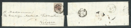 1850-54 AUSTRIA AQUILA 6 K LETTERA DA GONZ A VOLOSCA - Covers & Documents
