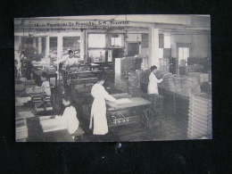 O N° 140 / 10. Papeteries De Ruysscher, S.A., Bruxelles. Usine De Bruxelles. Vue Dans L'atelier De Façonnage .- - Petits Métiers