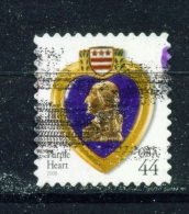 USA  -  2009  Purple Heart Medal  44c  Used As Scan - Used Stamps