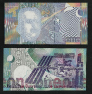 Test Note DE LA RUE "Newton Trial Typ 15 B"  Testnote, Beids. Druck, RRR, UNC - Altri – Europa