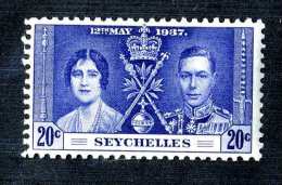 1532A  Seychelles 1937  Scott #124  M*  Offers Welcome! - Seychellen (...-1976)