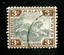 752x)  Fed.States Malay 1900- SG # 16a  Used  Catalogue £ .35 - Federated Malay States