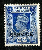 1549x)  Burma 1946 - Sc # O-31 Used  ( Catalogue $2.50) - Burma (...-1947)