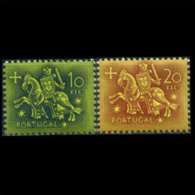 PORTUGAL 1953 - Scott# 773-4 King Seal 10-20e MNH - Neufs