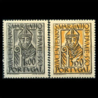 PORTUGAL 1953 - Scott# 776-7 St.Martin Set Of 2 MNH - Ungebraucht