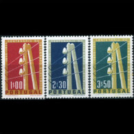 PORTUGAL 1955 - Scott# 813-5 Telegraph Set Of 3 MNH - Neufs