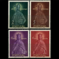 PORTUGAL 1958 - Scott# 832-5 Queen St.Isabel Set Of 4 MNH - Neufs