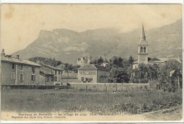 Carte Postale Ancienne Claix - Le Village - Claix