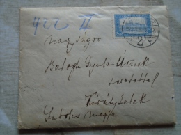 Hungary- Cover  1922  - Budapest -Királytelek Szabolcs M.,  Balogh Gyula   1922  Stamp   B156.16 - Brieven En Documenten