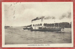 67 - LAUTERBOURG - Le Rhin - Bateau à Vapeur - Lauterbourg