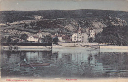 Suisse - Neuveville - Panorama - Cachet Neuveville 1907 - Cuisinier Zimmermann - La Neuveville