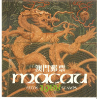 Año  Completo 1988  Macau (Solo Sellos) - Neufs