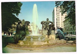 M3371 Torino - Fontana Angelica In Piazza Solferino / Viaggiata 1968 - Places