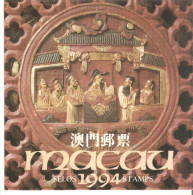 Año  Completo 1994 Macau  Con Hojitas Y Carnet. - Ongebruikt